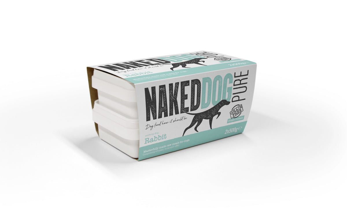 Naked Dog PURE Rabbit Offal Free 2 x 500g