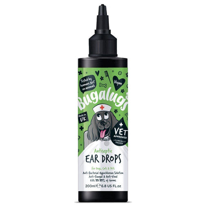OOC Bugalugs Antiseptic Ear Drops - North East Pet Shop Bugalugs
