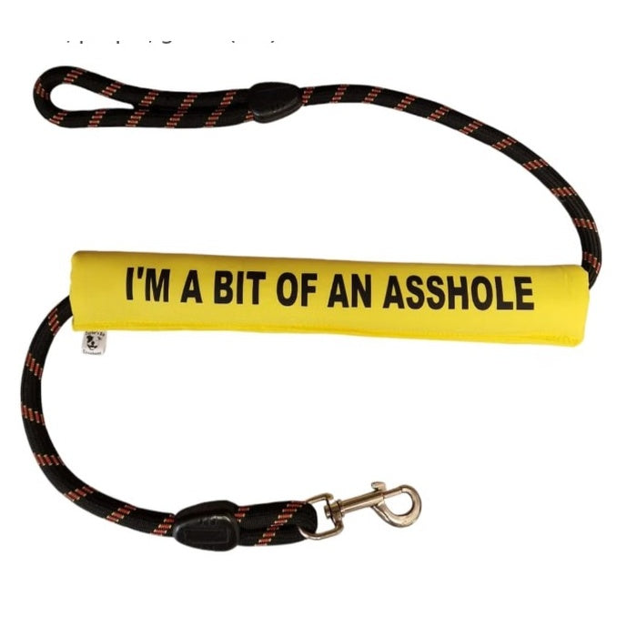 Personalised dog lead sleeve