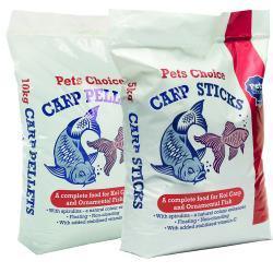 Pets Choice Carp Pellets - 10kg - North East Pet Shop Pets Choice