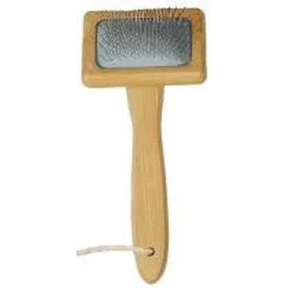 Poppy and Basil Luxury Bamboo Slicker Brush