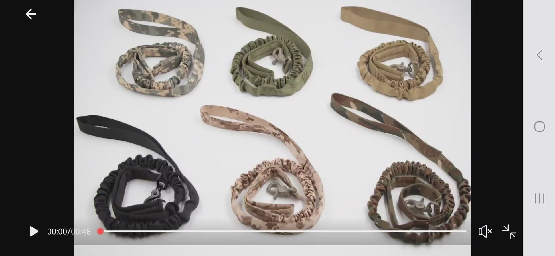 Military Grade Tactical Dog Harness Set – product view 22