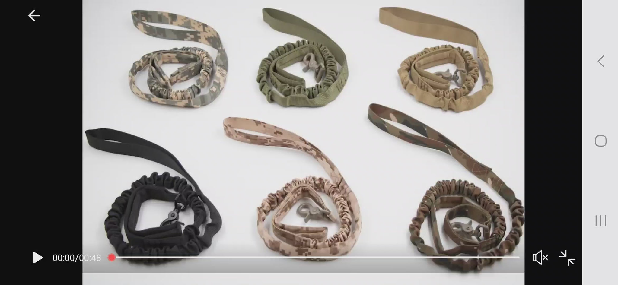 Military Grade Tactical Dog Harness Set – product view 22