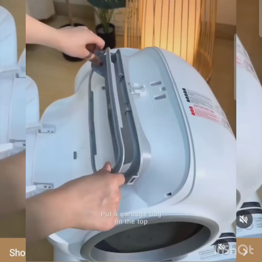 Intelligent Automatic Cat Litter Box (6 FREE LITTER BAGS) – product view 2