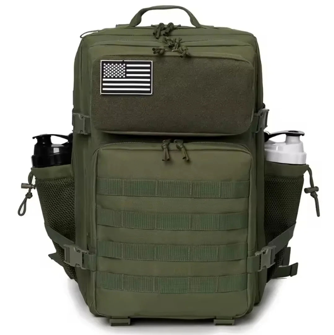 Tactical Dog Walking / Hiking Backpack 45 Litre - Green