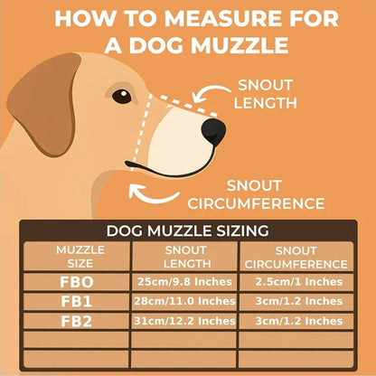 Dog Muzzle for French Bulldog "Frenchies" a Other similar snouts short snout - Red / 0
