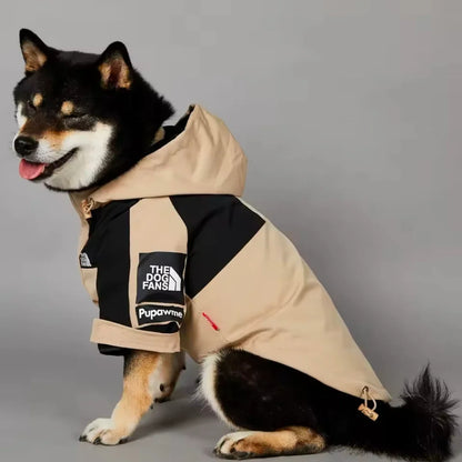 TDF Winter Dog Coat Kaki - L