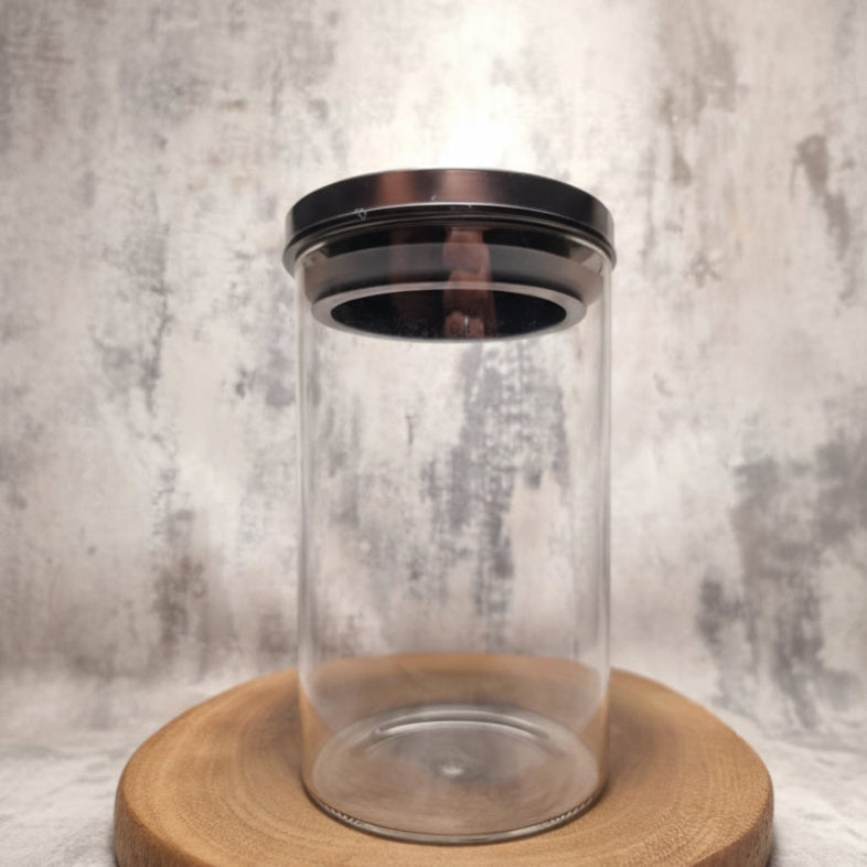 Personalised Pet Treat Jar | Custom Photo Dog Cat Glass Jar Gift