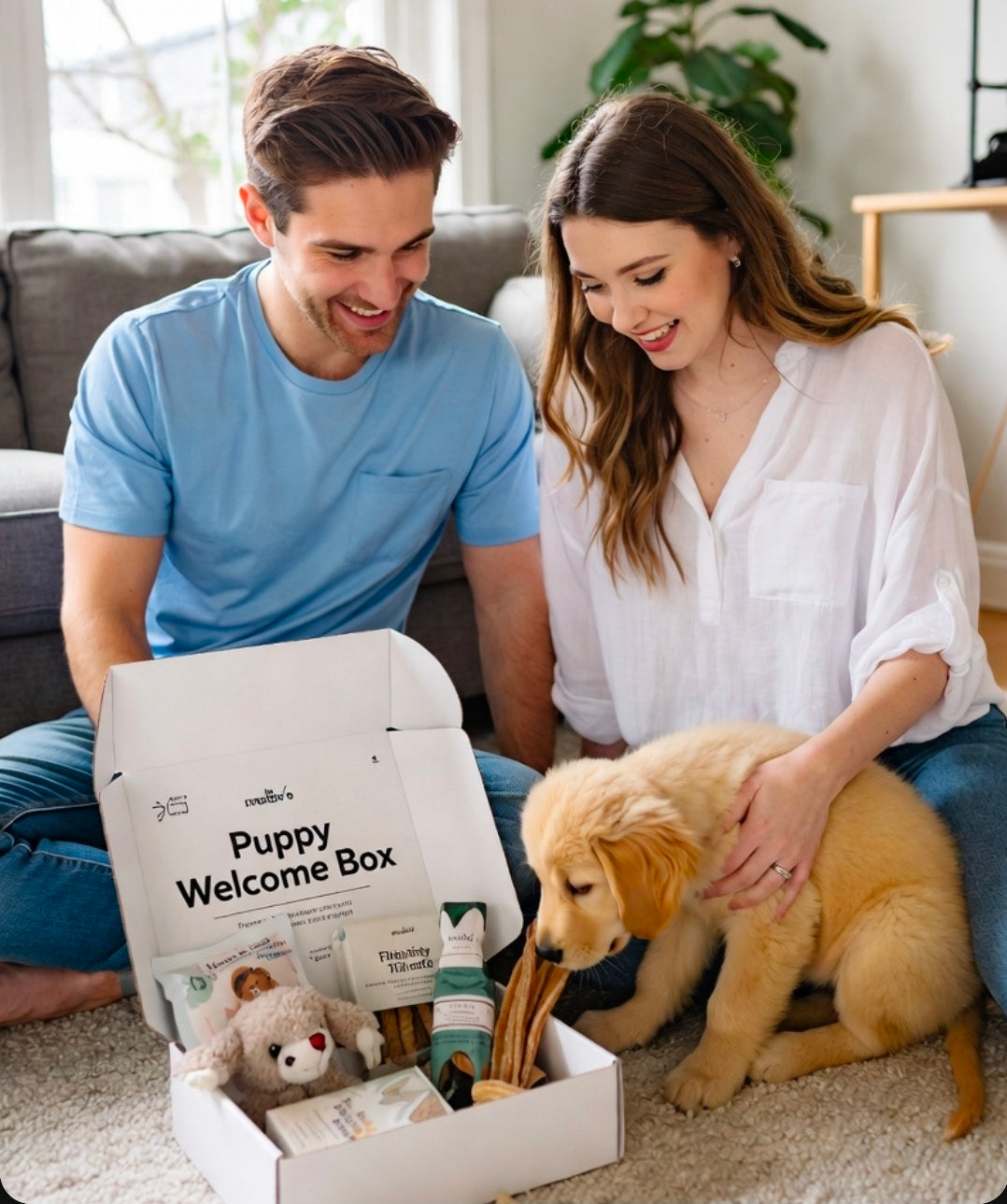 Puppy Welcome Home Box - Boy