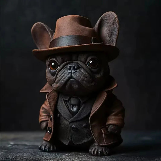 Gentleman Bulldog Statue