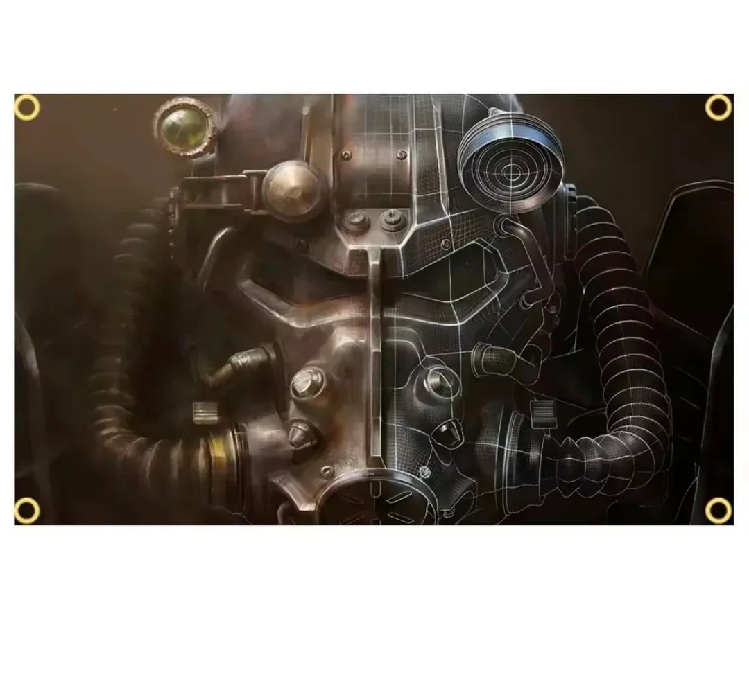 Fallout Flags - 2 / 244x152cm