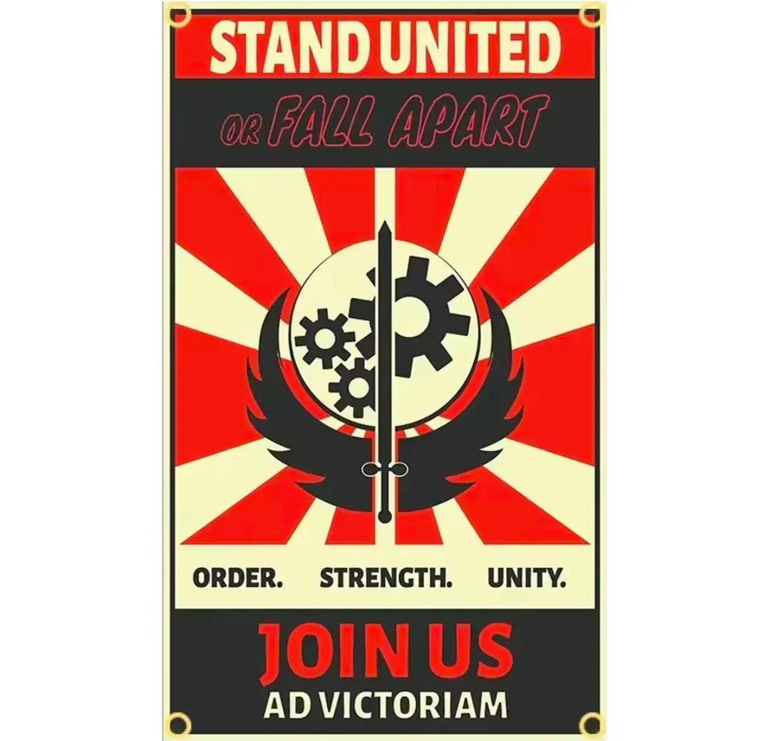 Fallout Flags - 3 / 120x180cm