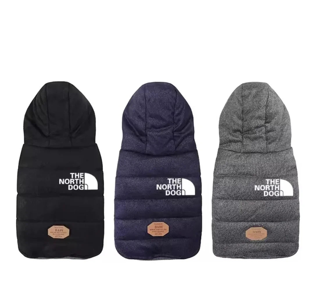 Winter Warmer Dog Jacket - Grey / small-1