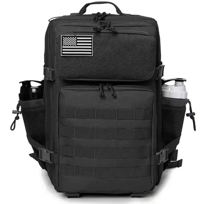 Tactical Dog Walking / Hiking Backpack 45 Litre - Grey Camo