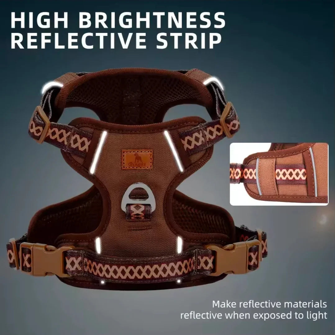 BOFFPets Small Dog Harness - brown / M