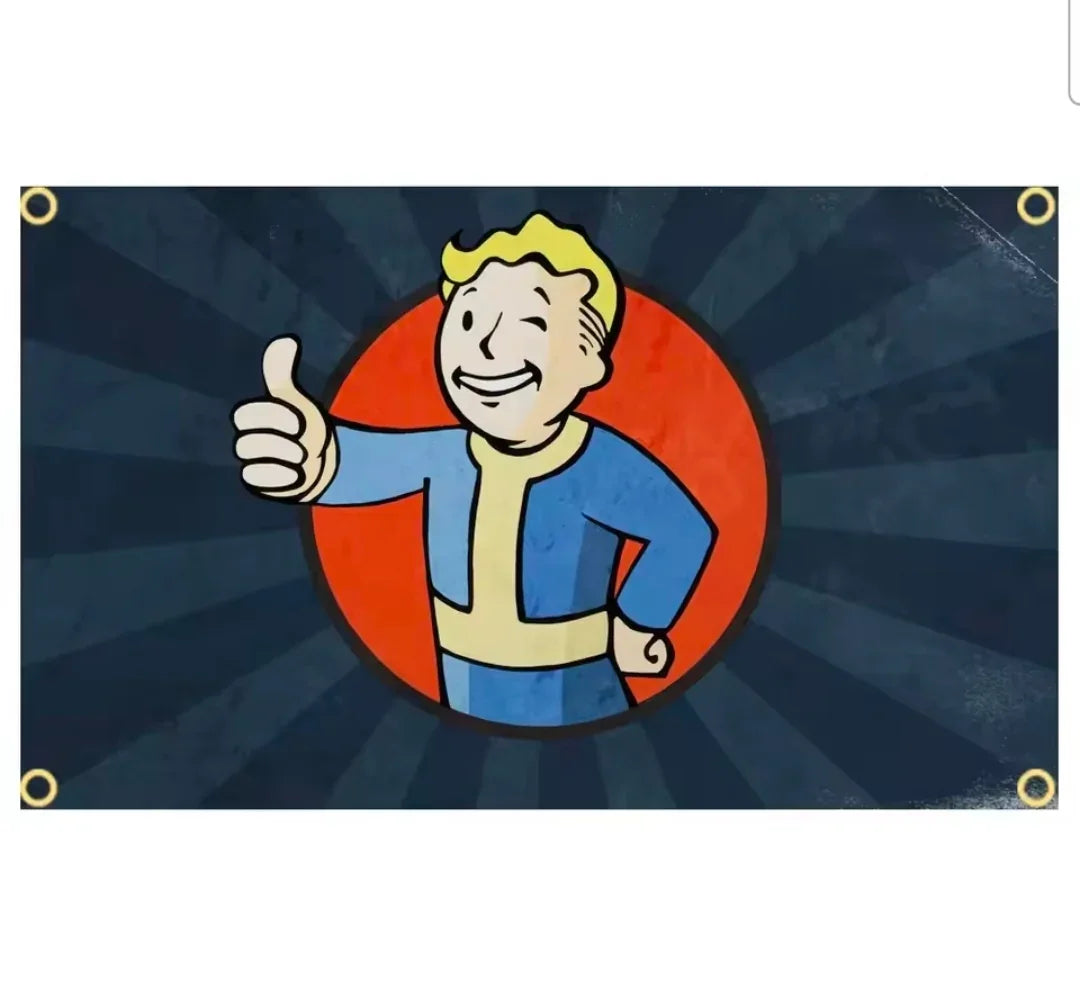 Fallout Flags - 2 / 90x150cm