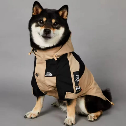 TDF Winter Dog Coat Kaki - 2XL