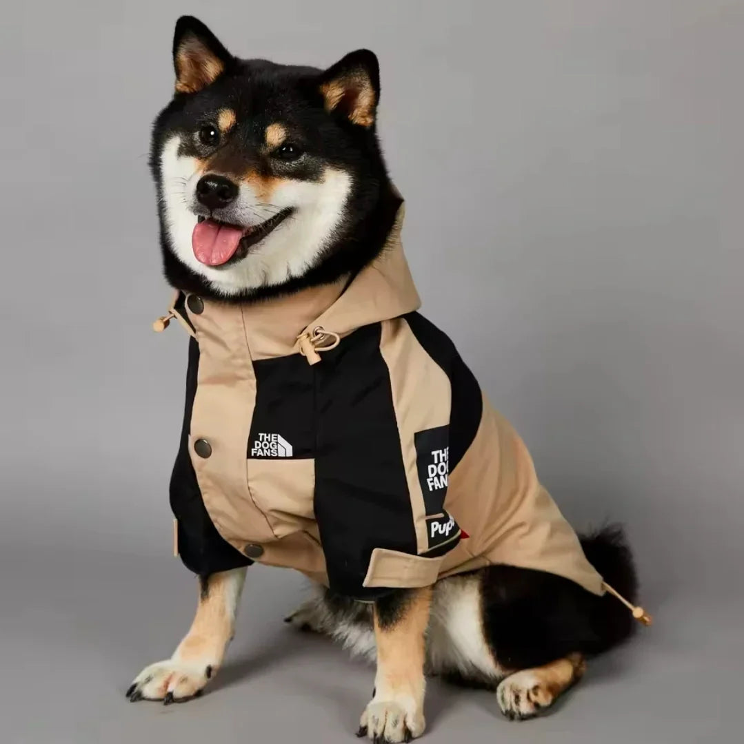 TDF Winter Dog Coat Kaki - M