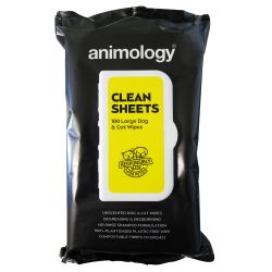 Animology Clean Sheets Dog & Cat Wipes, 100's