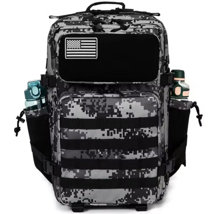 Tactical Dog Walking / Hiking Backpack 45 Litre - Army Green
