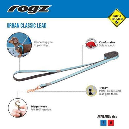 Rogz URBAN Classic Lead - North East Pet Shop Rogz