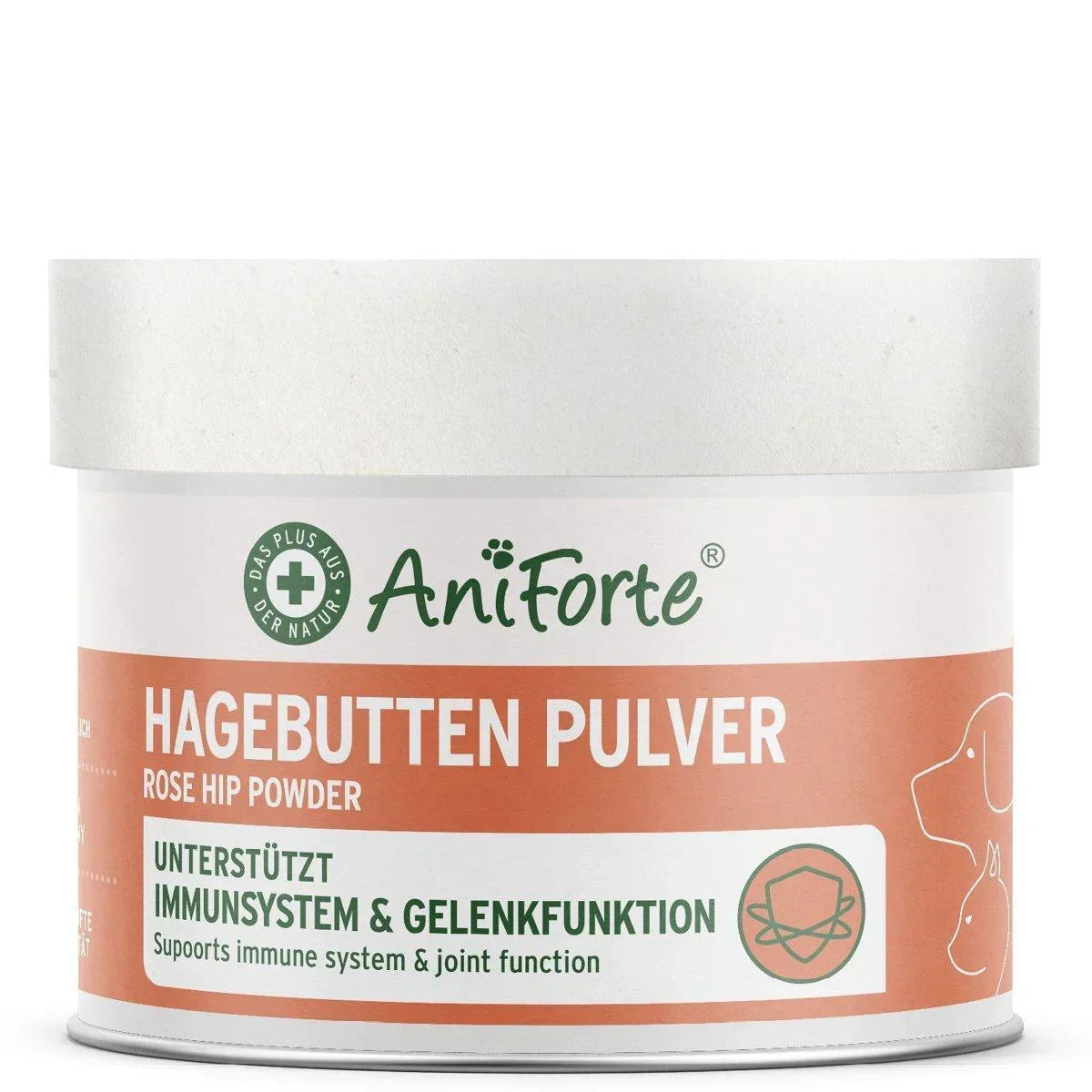 Rose Hip Powder for Dogs and Cats 500g - North East Pet Shop Aniforte
