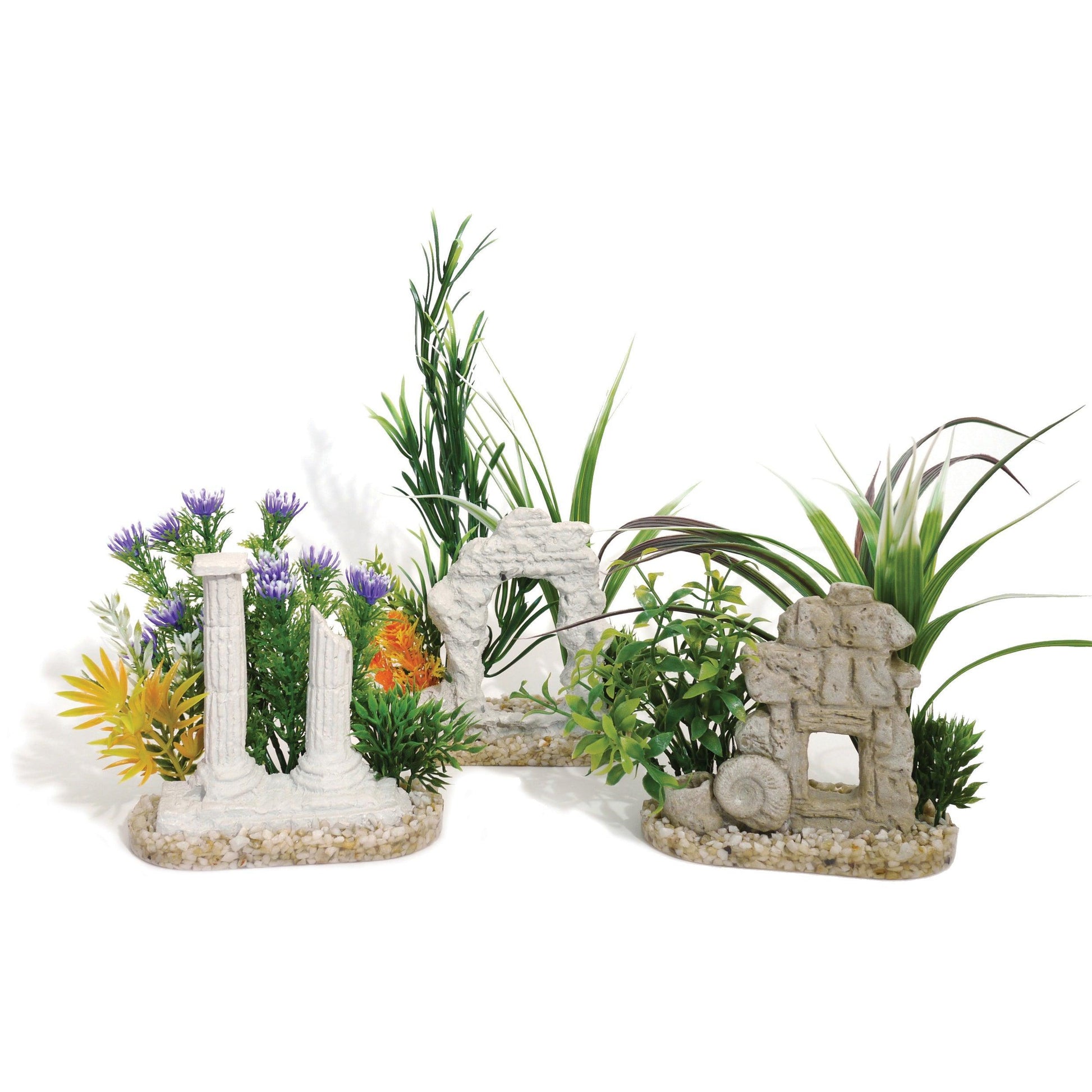 Rosewood Sydeco Aquaplant Decor Ruins