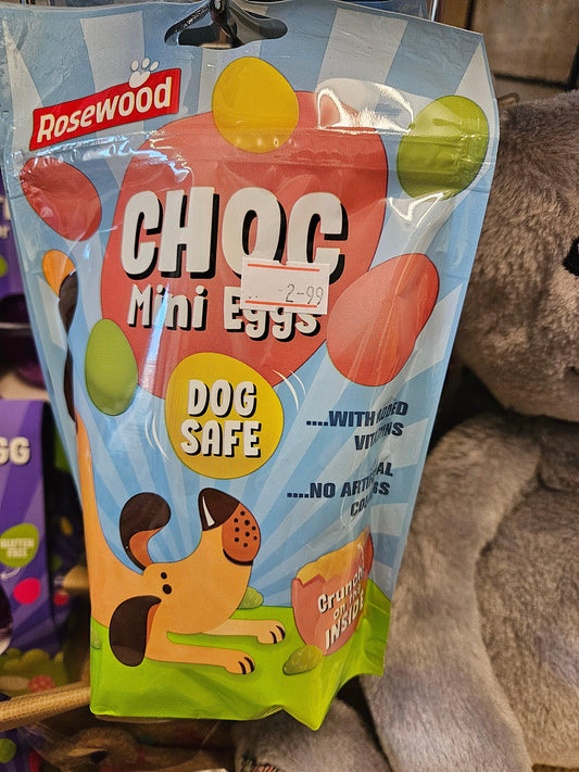Rosewood Dog Choc Mini Eggs 150g - North East Pet Shop Rosewood