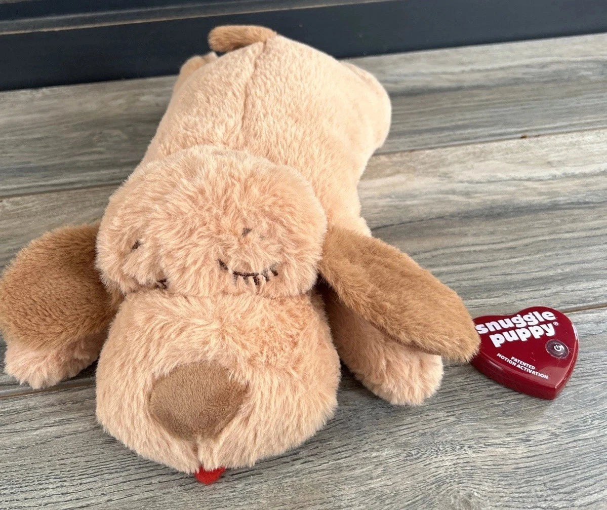 Snuggle Puppy Original Heartbeat – Brown Mutt