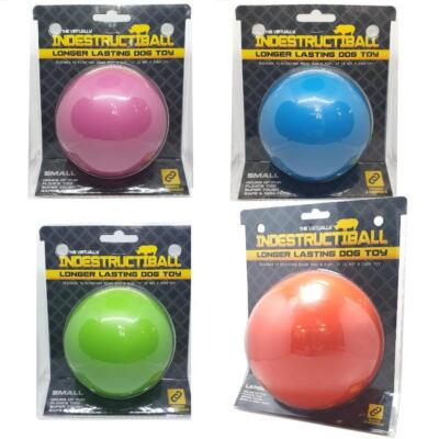 Happy Pet Indestructiball Small 10cm dog toy - assorted colours