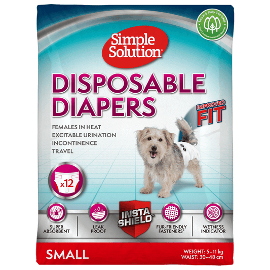 S Solution Bitch Disposable Diapers x12 - North East Pet Shop Simple Solution