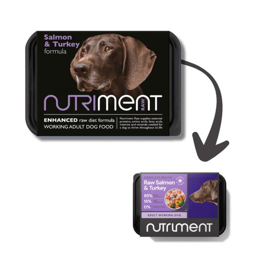 Salmon with Turkey formula - Adult - 500g tub - North East Pet Shop Nutriment