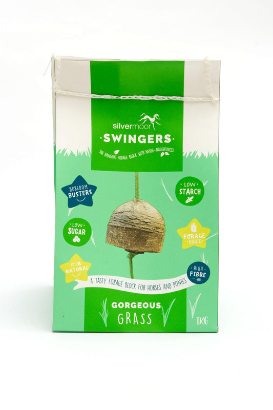 Silvermoor Swingers Gorgeous Grass Ball - North East Pet Shop Silvermoor