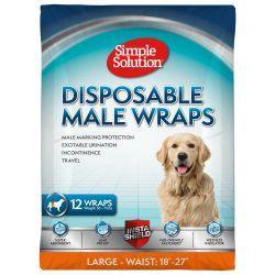 Simple Solution Disposable Male Wrap MEDIUM