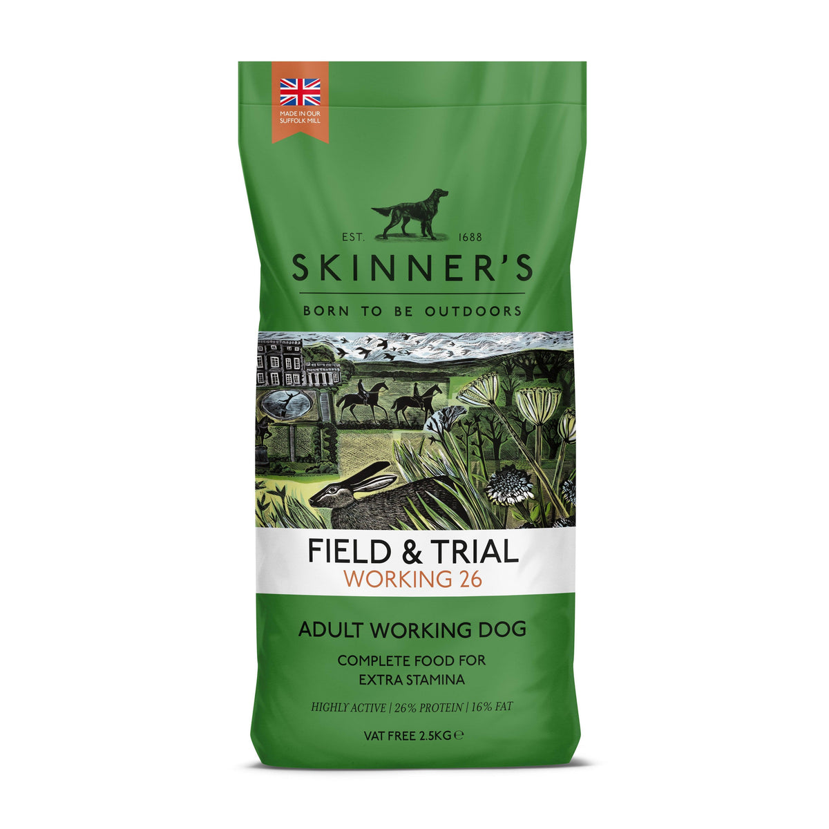 Skinners Field & Trial Working 26 15kg - North East Pet Shop Skinners