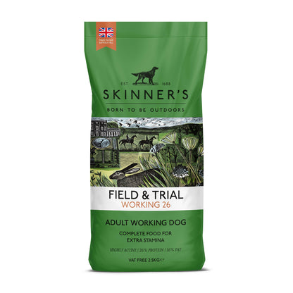Skinners Field & Trial Working 26 15kg - North East Pet Shop Skinners