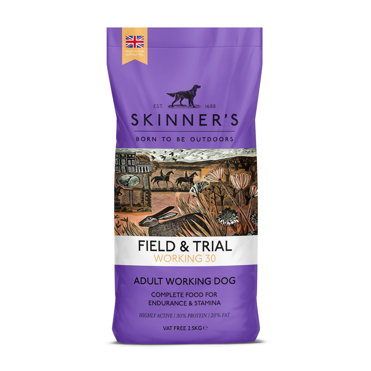 Skinners Field & Trial Working 30 15kg - North East Pet Shop Skinners
