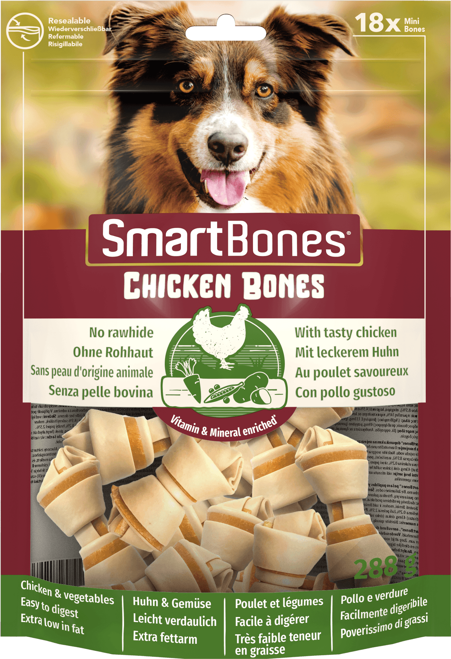 SmartBones Chicken Mini 18pc