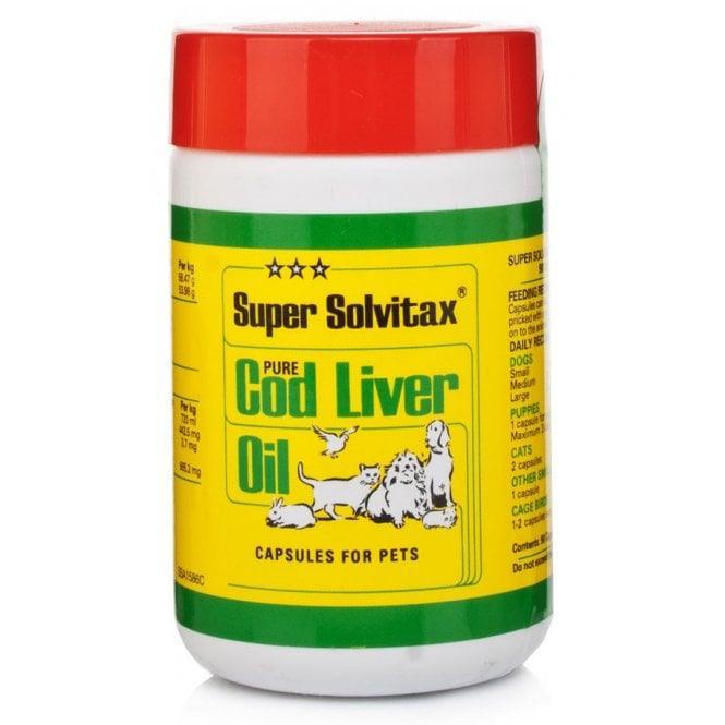 Super Solvitax Cod Liver Oil Capsules 90