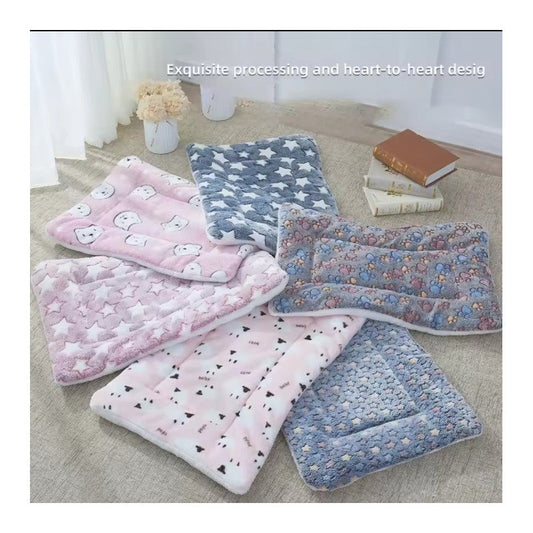 Gallery of available fleece pet sleeping mat designs