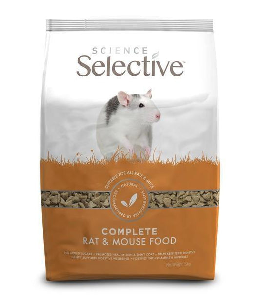 Supreme Science Selective Rat 4x1.5kg - North East Pet Shop Supreme Pet Food