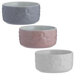 The Mason Cash Colour Mix Pet Bowl Pale Blue and Grey 20cm
