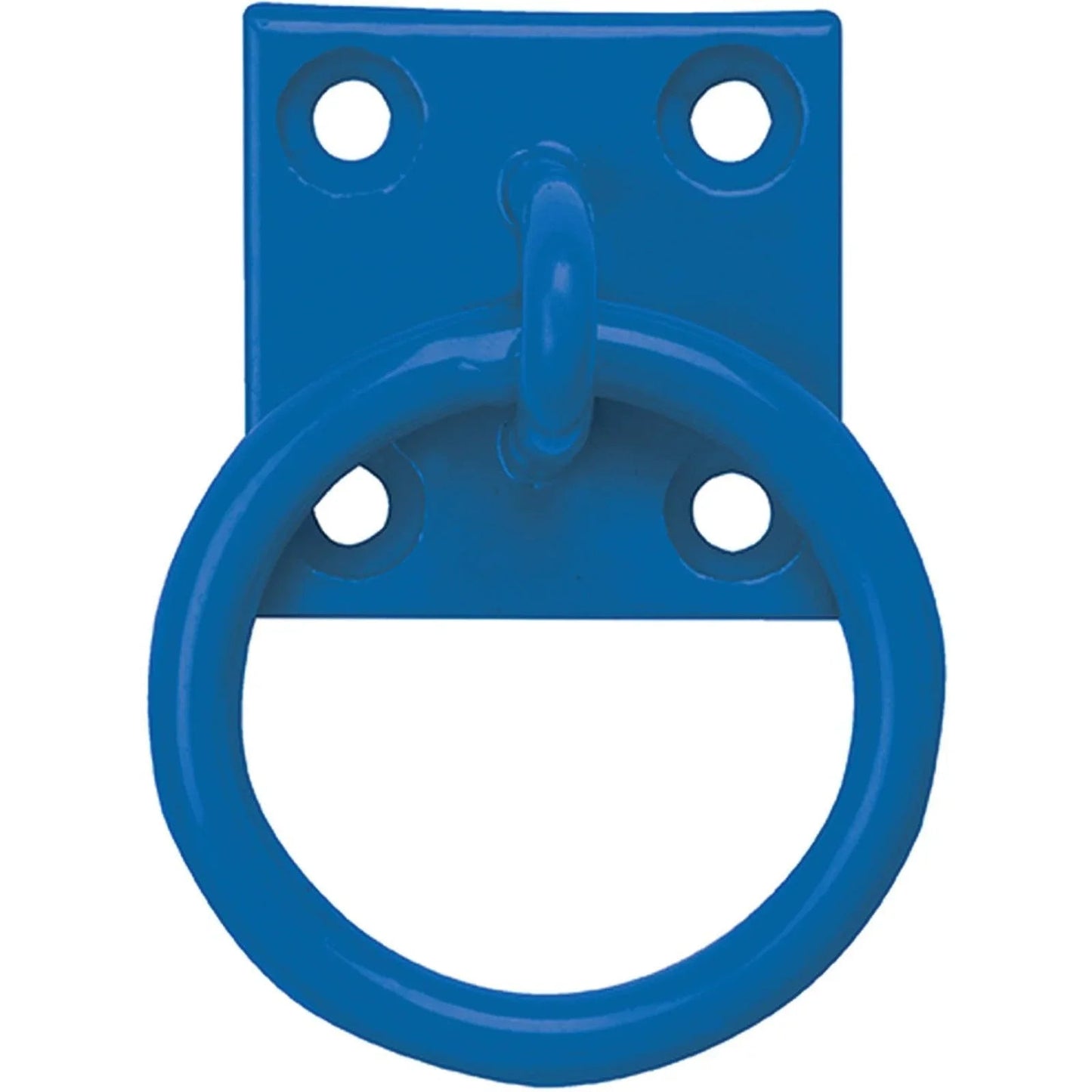 Tie Ring on Plate Blue