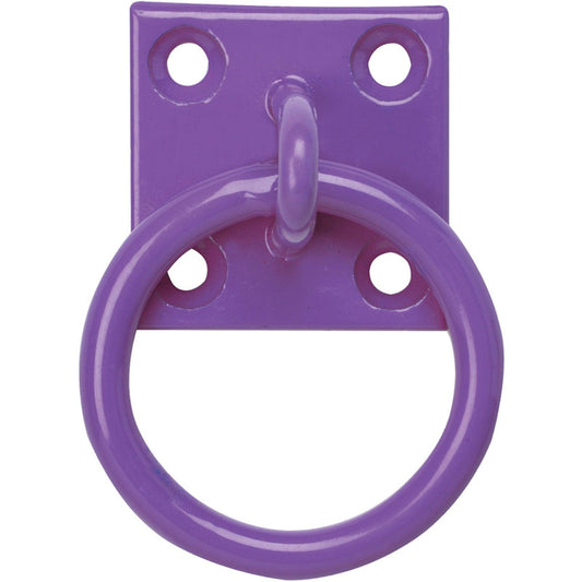 Tie Ring on Plate Purple