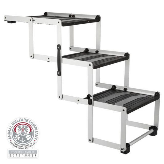 TRIXIE 3-step folding steps, aluminium/plastic/TPR - North East Pet Shop Trixie