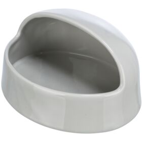 Trixie ceramic sand bath in grey, 20 x 10 x 16 cm