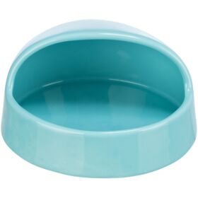 Trixie ceramic sand bath in turquoise, 16 x 8 x 14 cm
