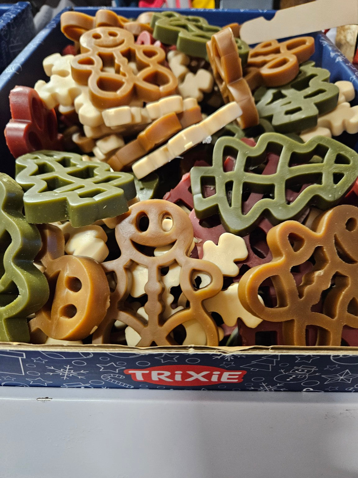 TRIXIE festive shape chews included in the Merry Woofmas box