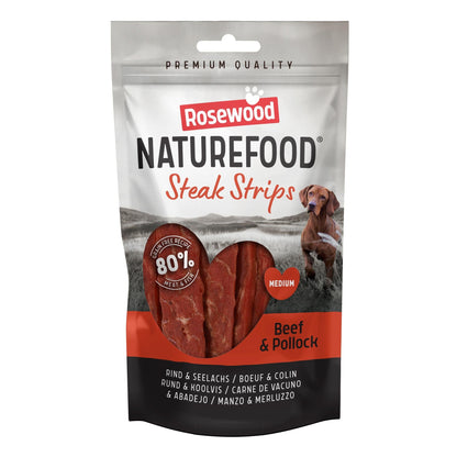 Naturefood Steak Strips Beef 100g