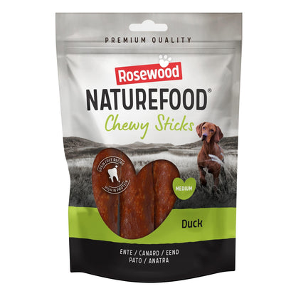 Naturefood Chewy Sticks Duck - Medium 4pc 100g